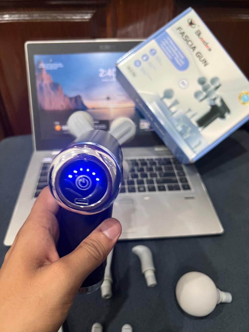 5 Heads Massage Gun - 6 Speeds + Turbo⚡