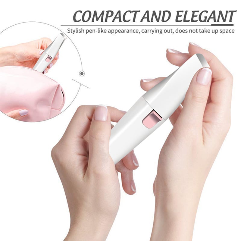 2-in-1 Flawless Eyebrow & Facial Hair Remover - Rechargeable