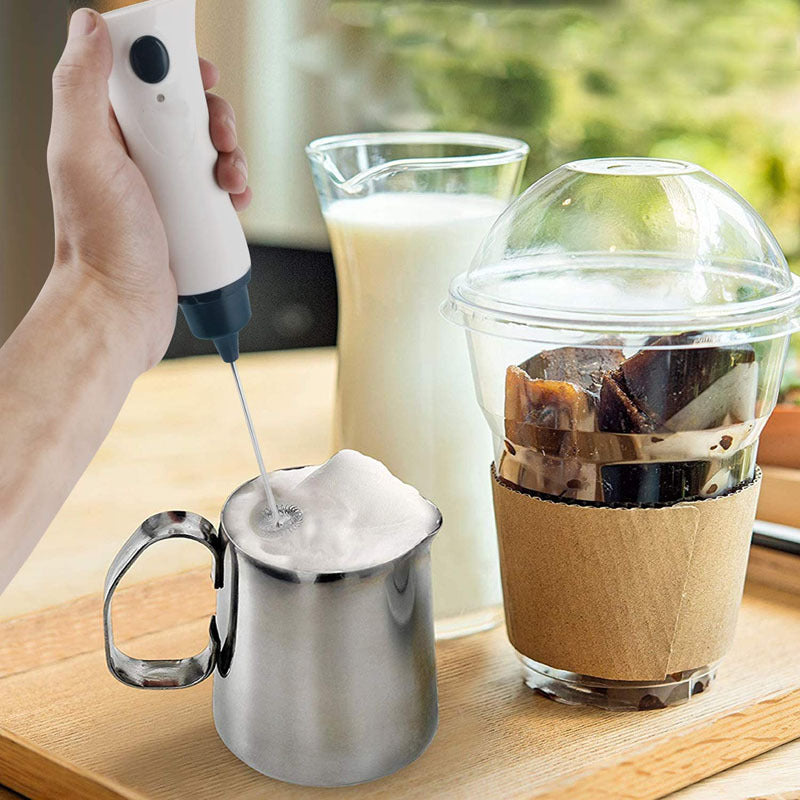 Rechargeable Hand Mixer | Foamer – Perfect for Coffee, Egg | Effortless Beating!