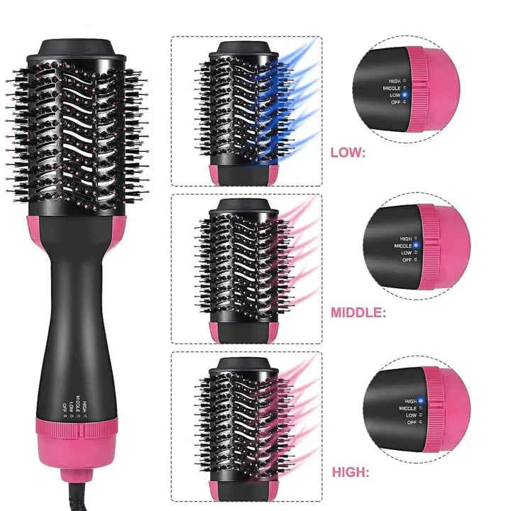 4-in-1 Hot Air Brush (Dryer + Styler + Volumizer + Straightening)
