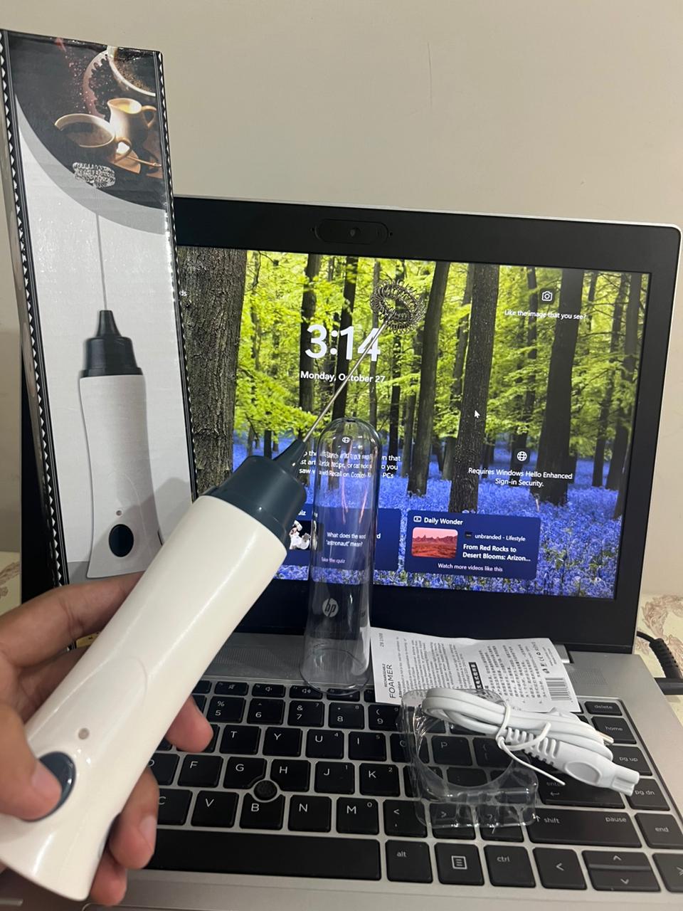 Rechargeable | Foamer – Perfect for Coffee, Egg | Effortless Beating!